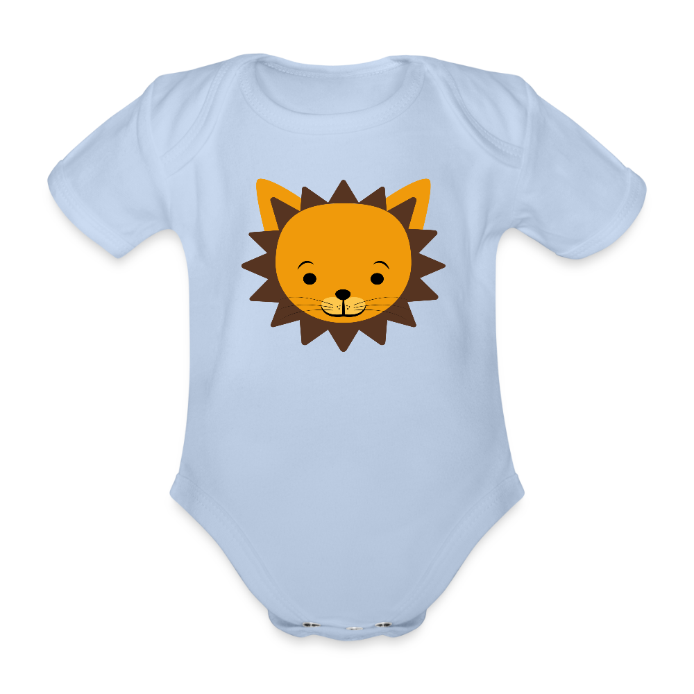 Baby-Kortärmad body - sky