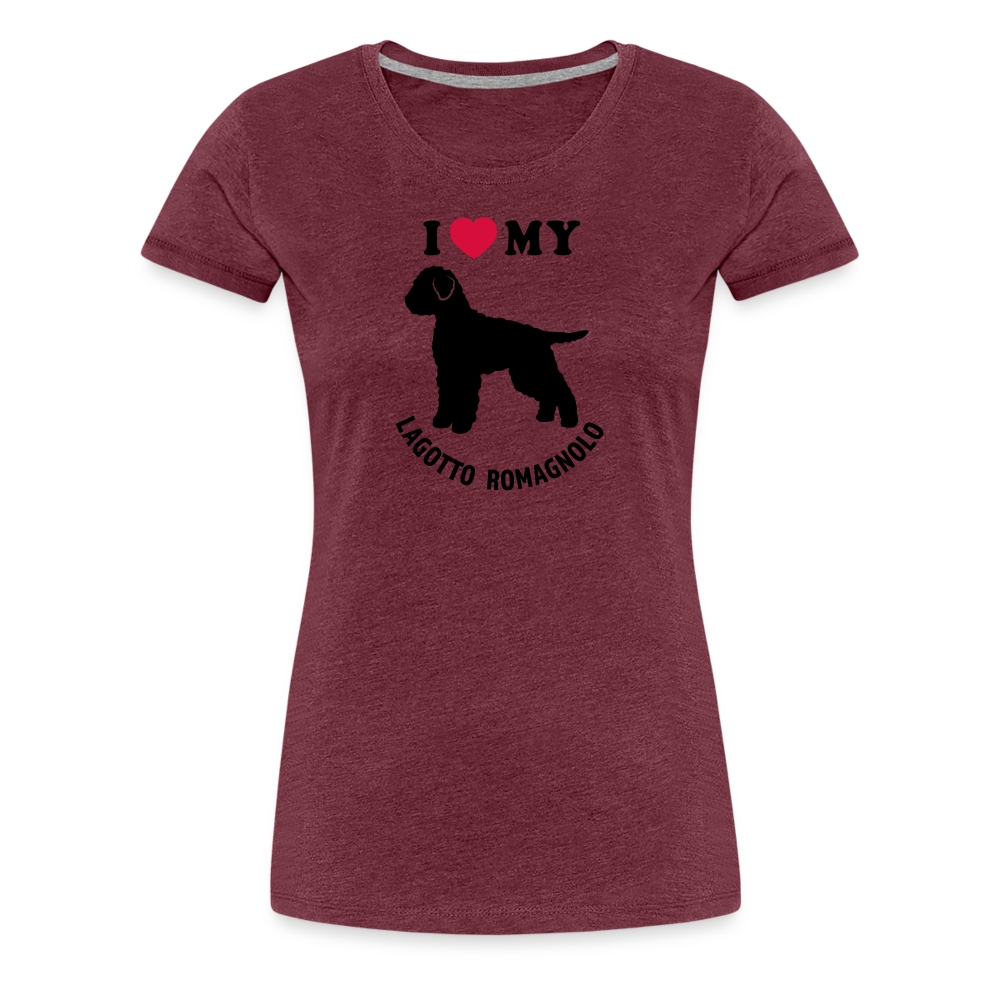 Women’s Premium T-Shirt - heather burgundy