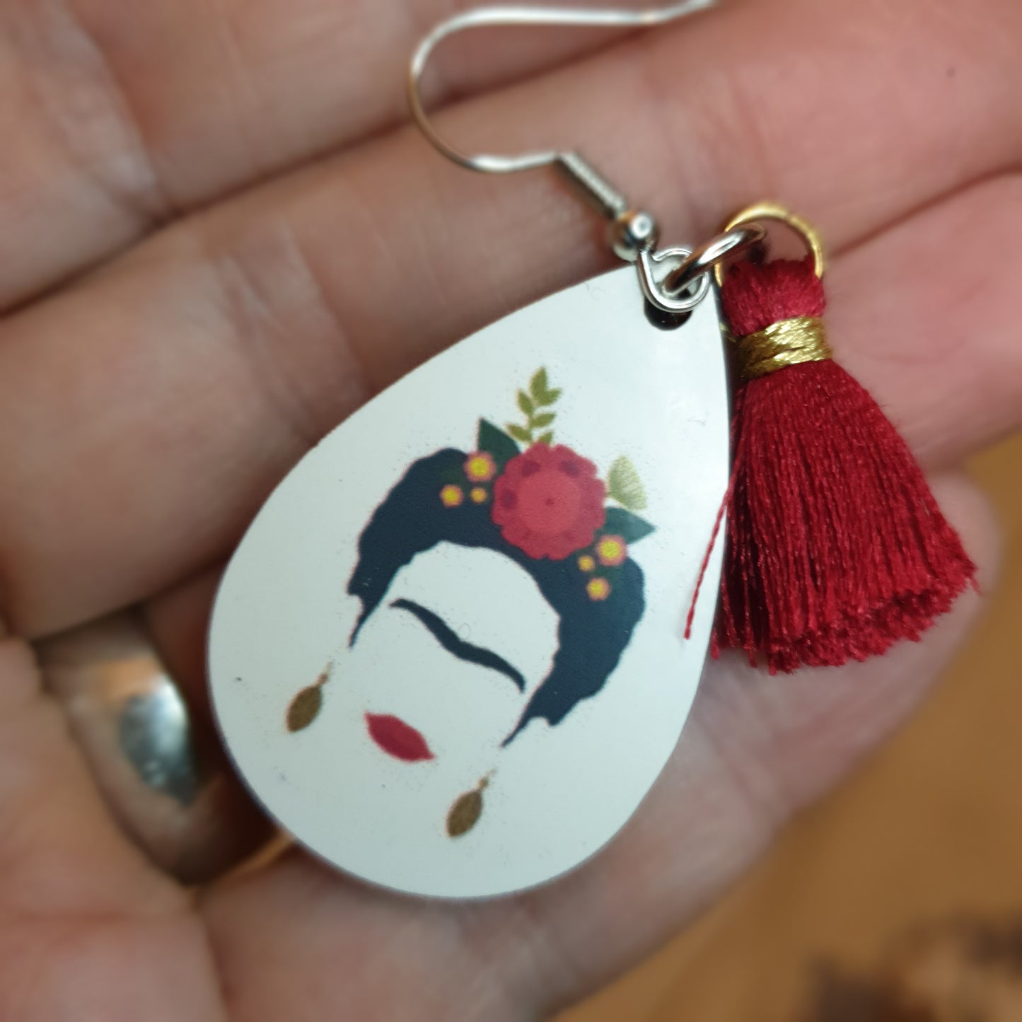 Örhängen Frida Kahlo