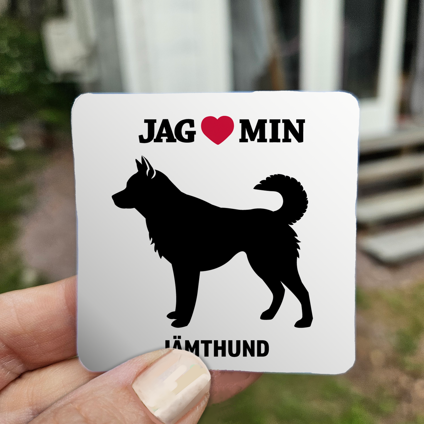 Jämthund - Klistermärke
