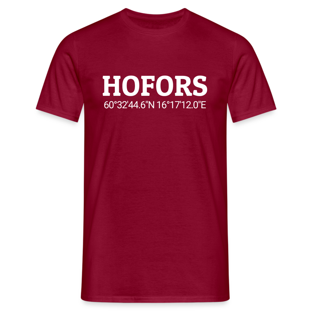 Herr T-Shirt - brick red