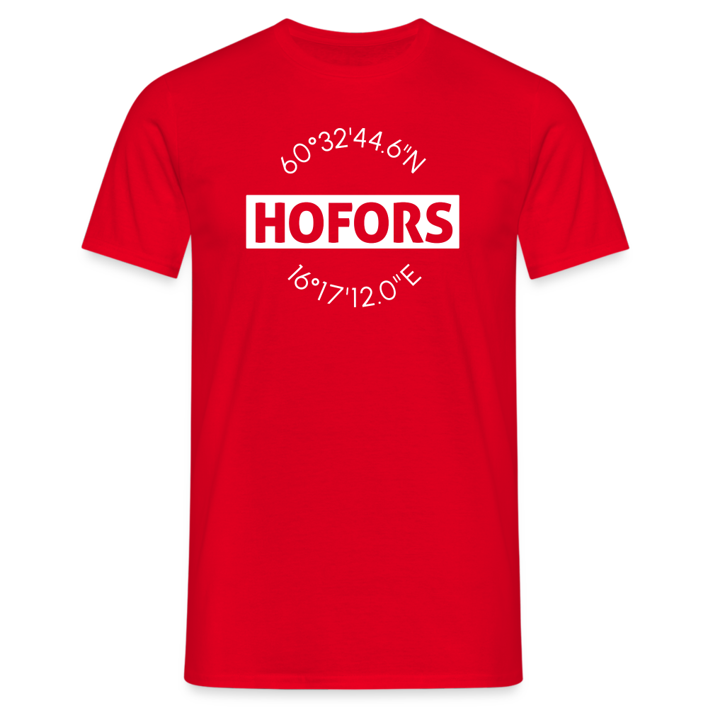 Herr T-Shirt - red