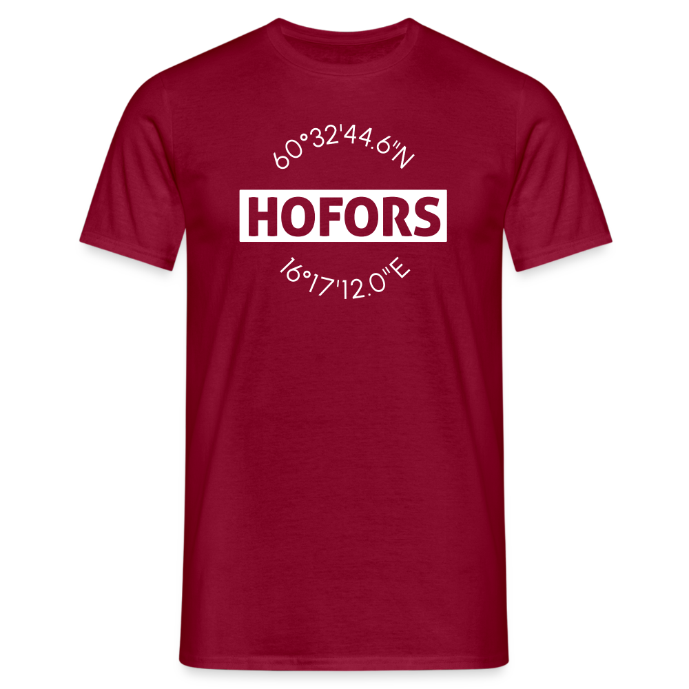 Herr T-Shirt - brick red