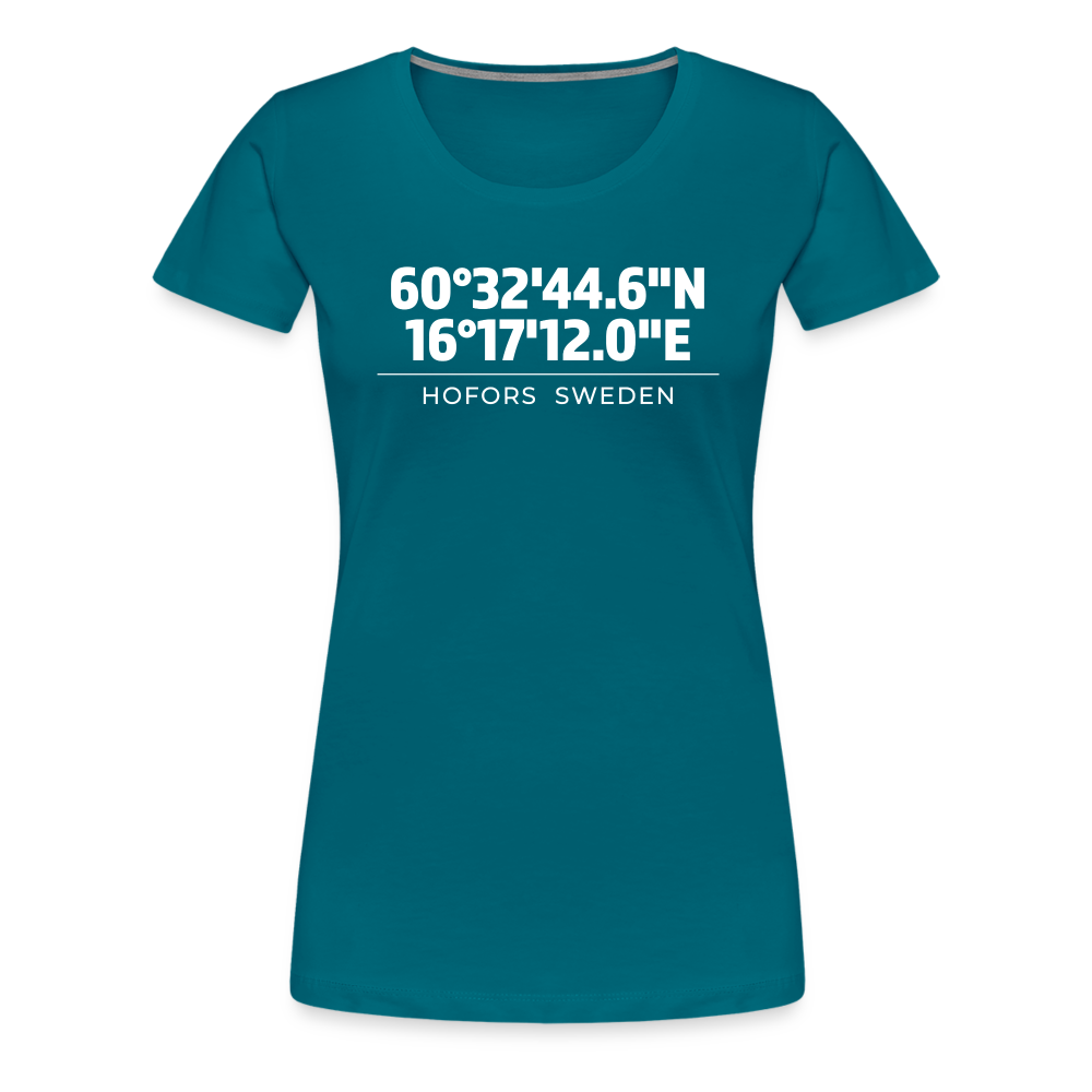 Dam Premium T-Shirt - diva blue