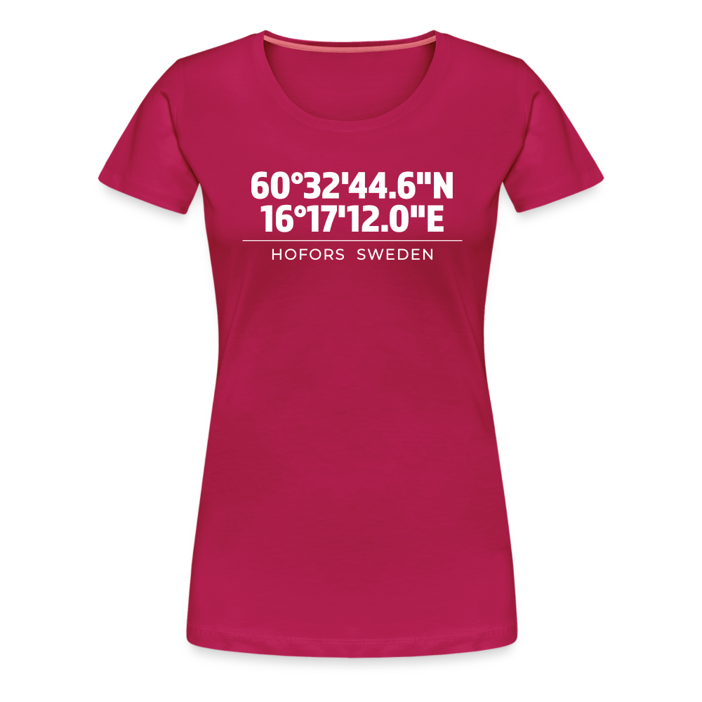 Dam Premium T-Shirt - dark pink