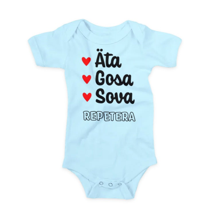 Babybody - Sova, gosa, äta, repetera