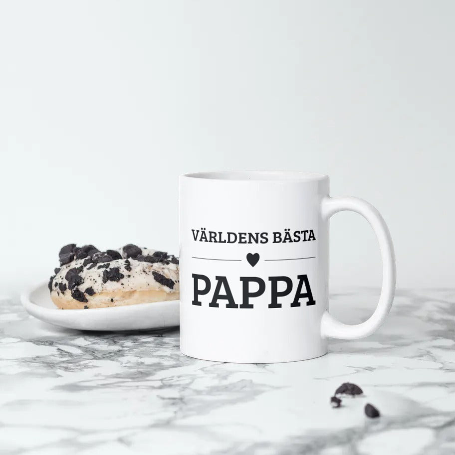 Mugg- Världens bästa pappa