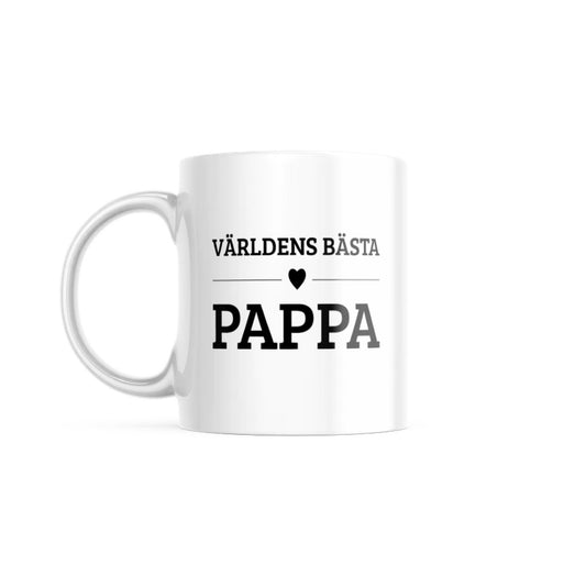 Mugg- Världens bästa pappa