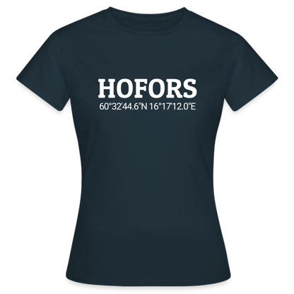 Dam T-Shirt - navy