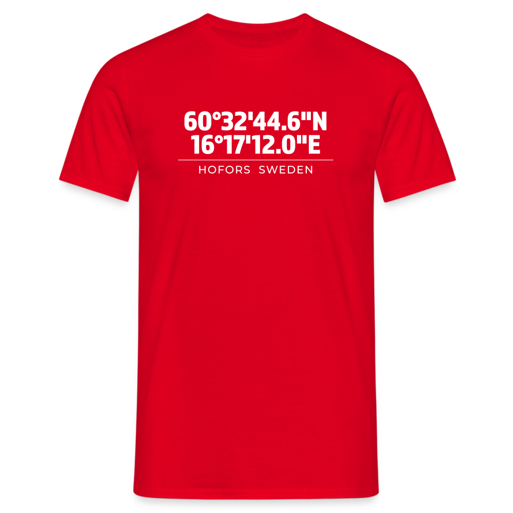 Herr T-Shirt - red