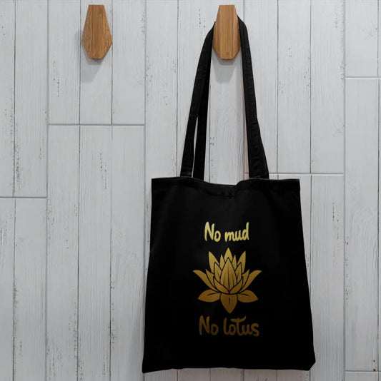 Tygkasse - No mud no lotus